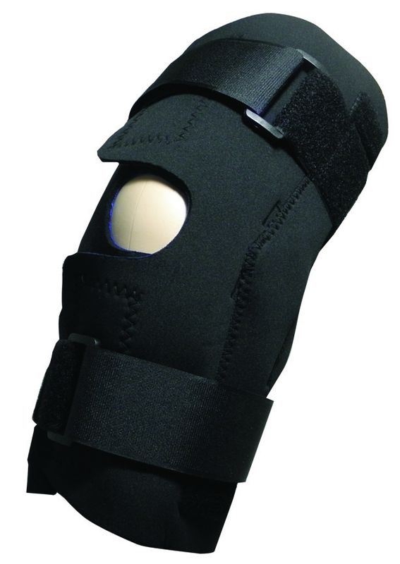 Zawiasowa klamra do zabiegów na kolanach Comfort Wrap Ochraniacz kolan na lewą nogę
